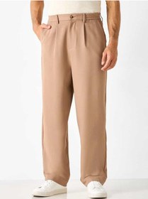 تصویر شلوار راحتی با طراحی کلاسیک و جیب دار برند iconic Iconic Relaxed Fit Trousers with Pockets