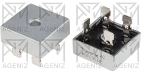 تصویر پل دیود KBPC3510 ۳۵ آمپر ۱۰۰۰ ولت 