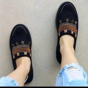 تصویر گیوه زنانه سکه ای کد 2 سایزبندی کامل 