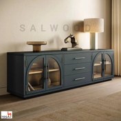 تصویر آینه کنسول مدل راسل 