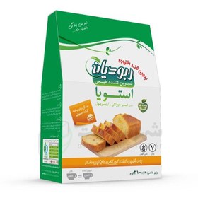 تصویر پودر شیرین کننده استویا غنی شده با فیبر برند ربودیان (150 گرمی) 