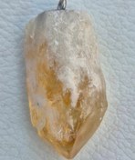 تصویر گردن آویز بلور سیترین Ametist