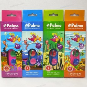 تصویر آبرنگ 6 رنگ پالمو 