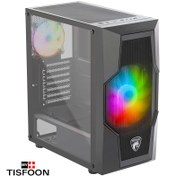 تصویر کیس کامپیوتر گیمینگ گرین مدل GRIFFIN G1 Green GRIFFIN G1 Computer Case