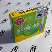 تصویر شمع سمند ملی انجیکا ژاپن پایه کوتاه الکترود ۲۹ کد 4619 (بسته ۴ عددی) Spark Plugs NGK BKR6EZ 4619 JAPAN