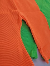 تصویر شلوارک ورزشی زنانه سیملس کبریتی رنگین کمون کد308 