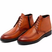 تصویر نیم بوت مردانه چرم طبیعی مدل آدریانوس 