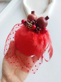 تصویر کاپ کلاه یلدایی انار 