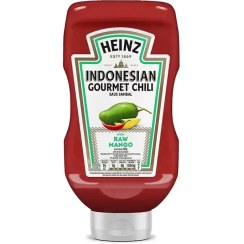تصویر سس چیلی اندونزی با انبه کال و فلفل هاینز 325 گرمی ا Heinz Indonesian Gourmet Chili With RawMango 325 gr Heinz Indonesian Gourmet Chili With RawMango 325 gr