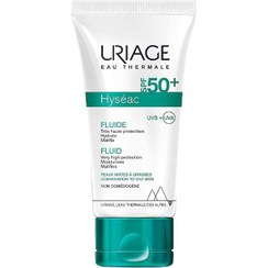 تصویر فلوئید ضد آفتاب بی رنگ اوریاژ +SPF50 مدل Hyseac مناسب پوست های چرب و مختلط حجم 50 میلی لیتر ضد آفتاب صورت مدل Hyseac مختلط SPF 50 حجم 50 میلی لیتر برند اوریاژ بی رنگ