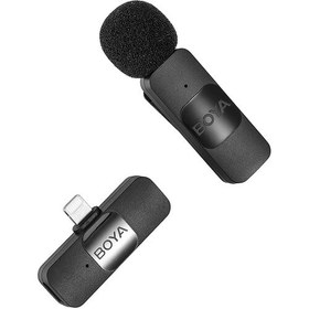 تصویر میکروفون بی سیم بویا مدل BY- V1 Boya Ultracompact 2.4GHz Wireless Microphone System BY- V1