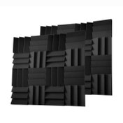 تصویر فوم عایق صدا ۴ عددی ۵ سانت دانسیته ۳۰ رنگ ثابت 