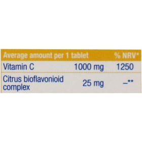 تصویر ویتامین سی 1000 میلی گرم دپو یوروویتال Vitamin C 1000 mg DEPOT Eurho Vital