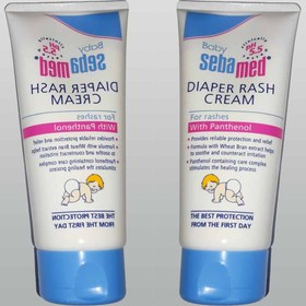 تصویر کرم پیشگیری ادرار سوختگی پای کودک سبامد Sebamed Diaper Rash Cream