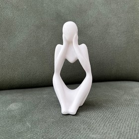 تصویر دکوری آدمک متفکر 