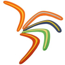 تصویر بومرنگ پلاستیکی ست 