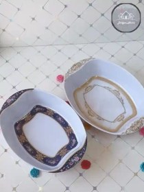 تصویر مرغ خوری ملامین بیضی 