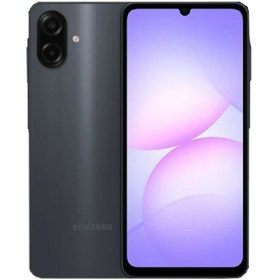 تصویر گوشی موبایل سامسونگ مدل Galaxy A07 4G دو سیم کارت حافظه 64 گیگابایت و رم 4 گیگابایت چین مشکی - 18 ماه گارانتی شرکتی 