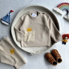 تصویر بافت پسرانه خورشید خندان 