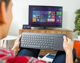تصویر کیبورد بی‌سیم مایکروسافت مدل All-in-One Media ا Microsoft All-in-One Media Keyboard Microsoft All-in-One Media Keyboard