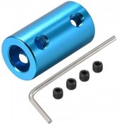 تصویر کوپلینگ آلومینیومی ثابت 3.17mmx6mm 