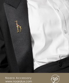 تصویر گل سینه زرافه رنگی 