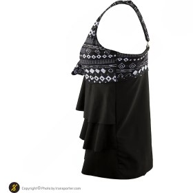 تصویر مایو شنا زنانه دو تکه دامنی Fashion Concept- 5690269 NZD | مشکی/طوسی 