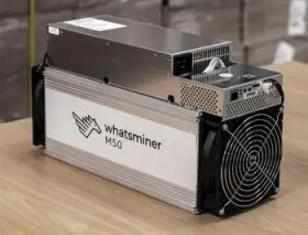 تصویر خرید و مشخصات ماینر واتس ماینر Whatsminer M50 122TH 