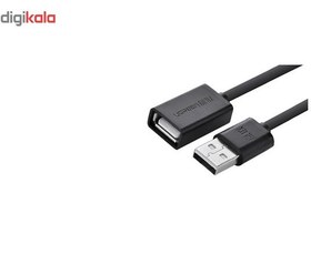 تصویر کابل افزایش طول USB 2.0 یوگرین مدل US103 طول 5 متر مشکی گارانتی 18 ماهه اووان کابل تبدیل