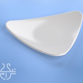 تصویر قالب گچی بشقاب مثلثی کوچک – کد 1124 