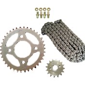 تصویر ست دنده زنجیرباپیچ 428*100-RAPIDO -(H) 