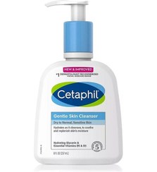 تصویر پاک‌کننده ملایم پوست ۲۳۷ میلی‌لیتر برند cetaphil Gentle Skin Cleanser 237ml