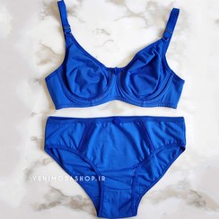 تصویر ست نخی لاکرا روژان کد ۱۰۴۰ رنگ قرمز سایز ۸۰ 