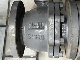 تصویر شیر توپی 4 اینچ کاپر نیکل دو تیکه ریس فیس کلاس 150 SEAT RPTFE STEM 316 BALL 316 BODY WCB BALL VALVE 4" #150 BODY WCB BALL 316 STEM 316 SEAT RPTFE