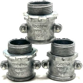 تصویر گلند فلزی دو پیچ 11 gland