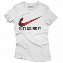 تصویر می نوش و نایکی و فرش ایران Just Drink it 