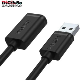 تصویر کابل افزایش طول USB2.0 یونیتک مدل Y-C417GBK طول 3 متر Unitek Y-C417GBK Extension cable USB 2.0 length 3 meter