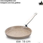 تصویر تابه کرپ نچسب کرکماز مدل مینیکا سایز 16 سانتی متر Korkmaz Minika 16 cm Frying Pan