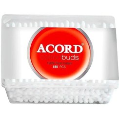 تصویر گوش پاک کن acord بسته 180 عددی 