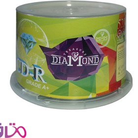 تصویر سی دی پرینتیبل دیاموند باکسدار 50 عددی (DIAMOND) ا DIAMOND PRINTABLE CD-R DIAMOND PRINTABLE CD-R