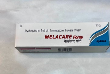 تصویر کرم ضد لک و لایه بردار ملاکر فورت ۲۰ میل Melacare