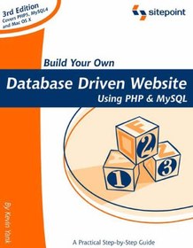 تصویر خرید و دانلود نسخه کامل کتاب Build Your Own Database Driven Website Using PHP and MySQL 