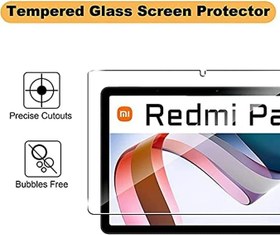 تصویر Generic : محافظ صفه نمایش Xiaomi Redmi Pad مدل 2.5D Tempered Glass For Redmi Pad 10.61" Screen Protector 