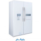 تصویر یخچال فریزر دوقلو هیمالیا مدل پاناروما پلاس NR440p-NF280p سفید متالیک 