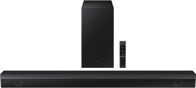 تصویر ساندبار بی سیم سامسونگ 3.1Ch با Dolby Digital/DTS مجازی: X ساب ووفر داخلی بلوتوث اتصال مشکی - HW-B650/SA - ارسال 20 روز کاری Samsung Wireless Soundbar 3.1Ch with Dolby Digital/DTS Virtual:X In-Built Subwoofer Bluetooth Connectivity Black - HW-B650/SA