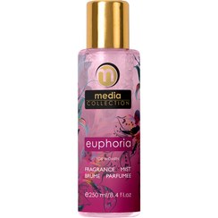 تصویر بادی اسپلش زنانه مدل Euphoria حجم 250 میلی لیتر مدیا Media Body Splash Euphoria Model For Women 250ml