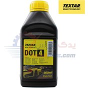 تصویر روغن ترمز تکستار dot4 اصلی (500 میلی لیتر) TEXTAR 95002400 BRAKE FLUID 500ml Germany Tech Made in EU