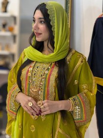 تصویر لباس سنتی جاسکی کوتاه 