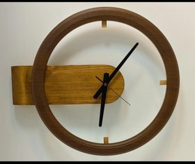 تصویر ساعت چوبی کلاسیک 