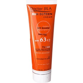 تصویر کرم ضد آفتاب رنگی دکتر ژیلا مناسب انواع پوست‌ با چربی کنترل شده SPF63 Doctor Jila Sunscreen Tinted Controlled Oil Level SPF63 Cream 50gr